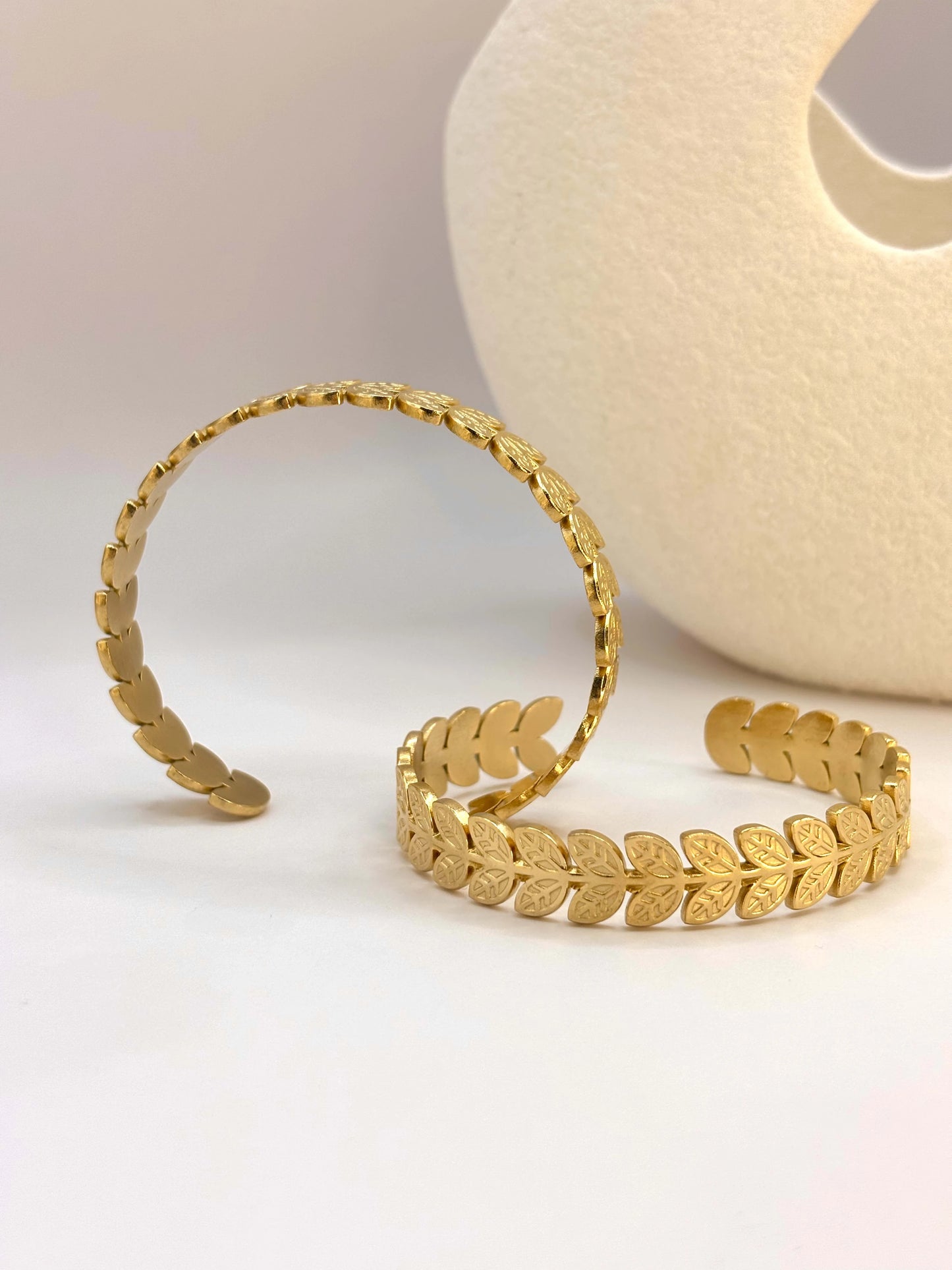 Dancing Leaf bangle