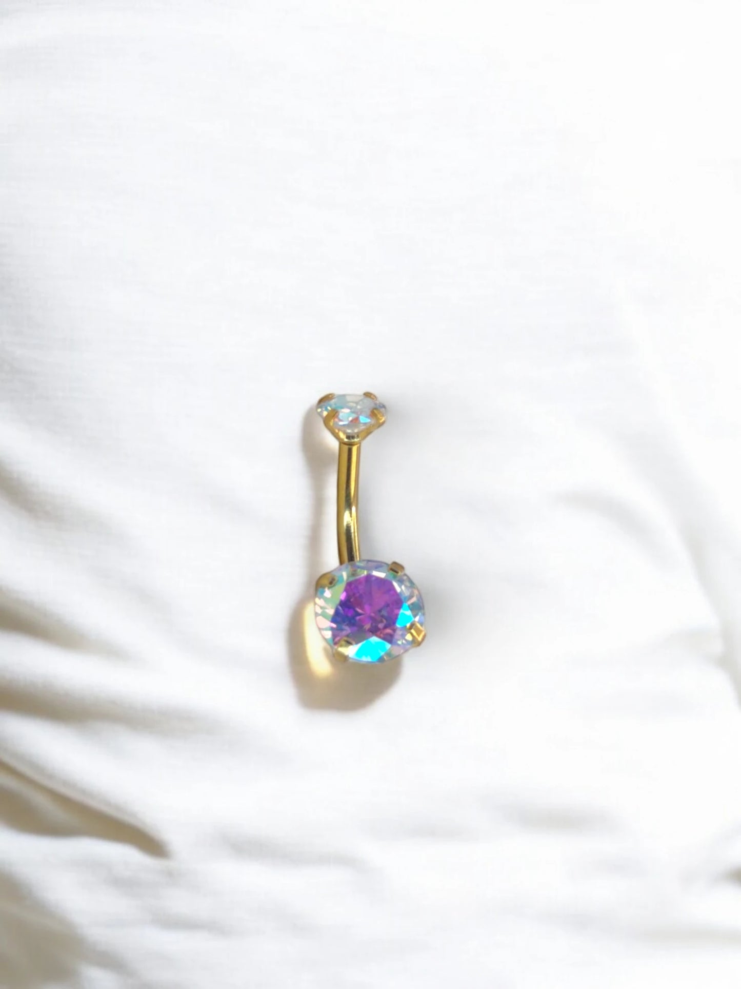 Gold Gym Belly Piercing ( Random choose )