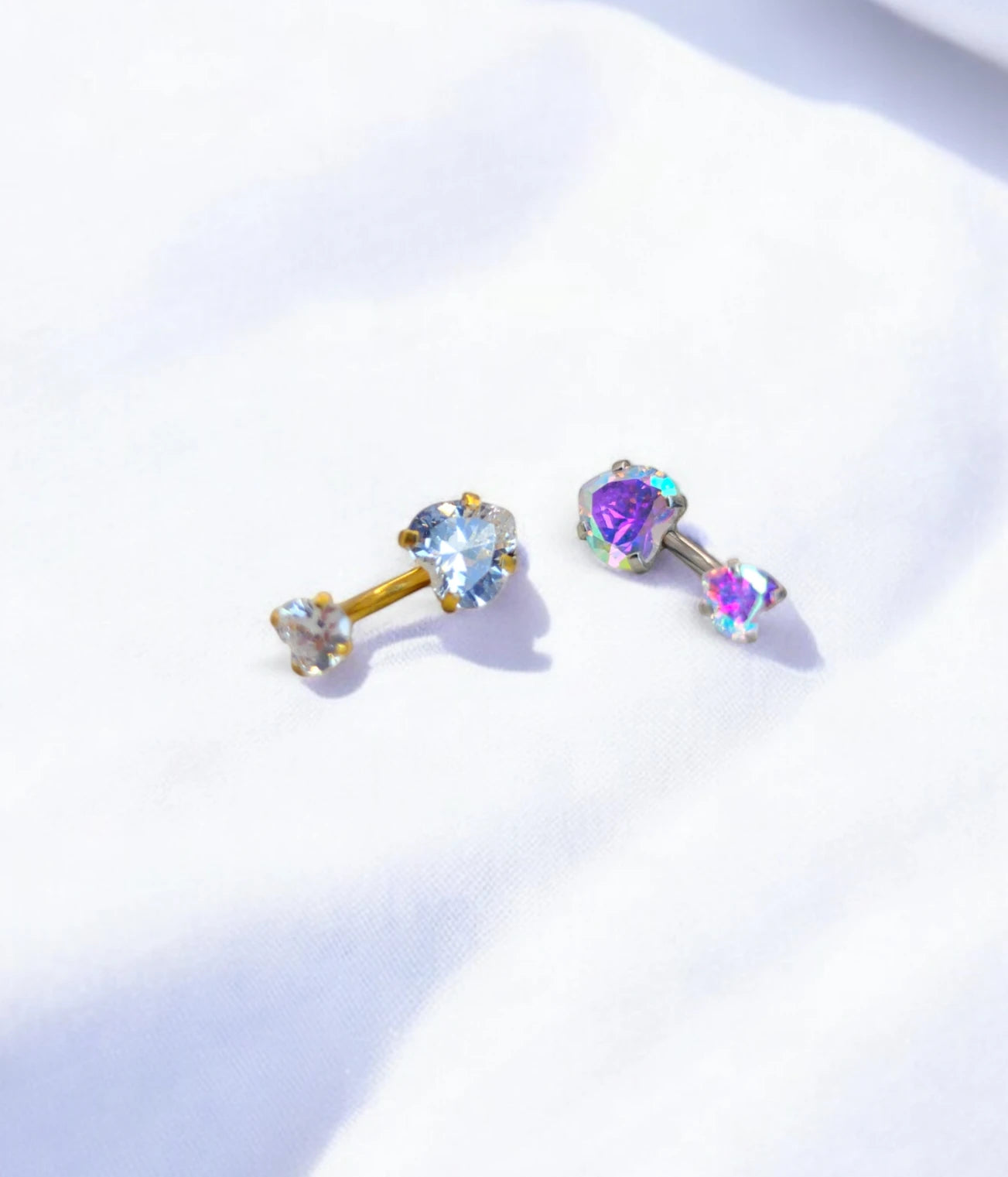 Gold Gym Belly Piercing ( Random choose )