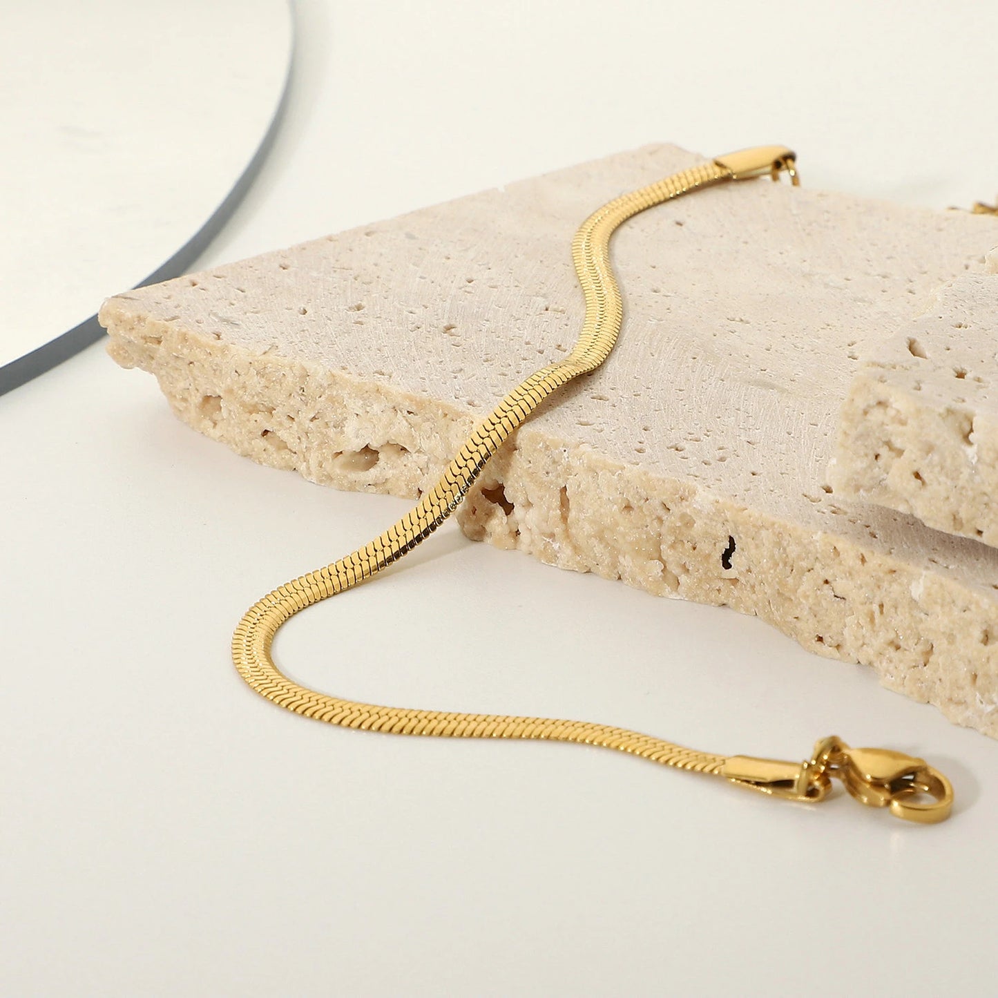 Snake style bracelet