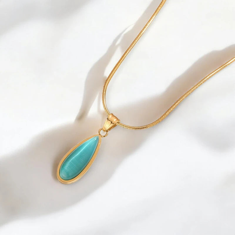 Ocean drop necklace