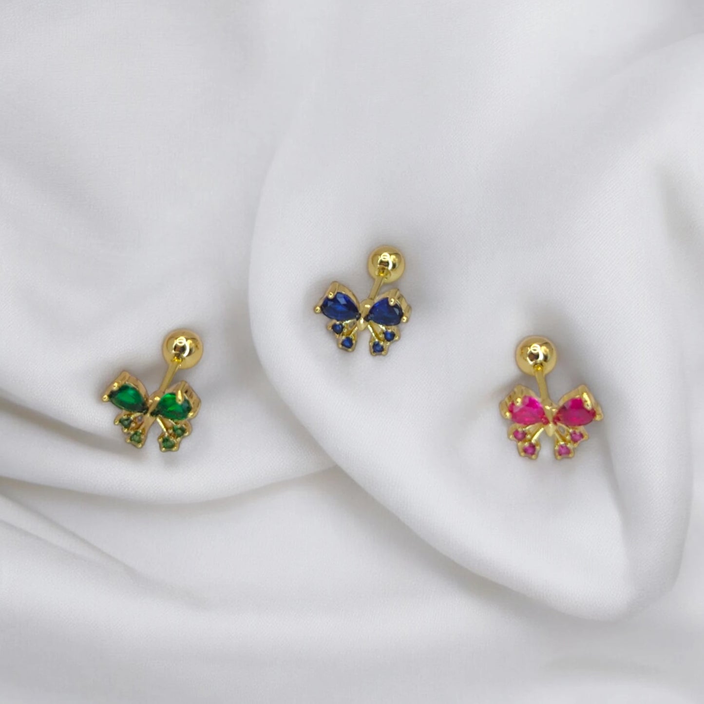 Colorful wings BB piercing