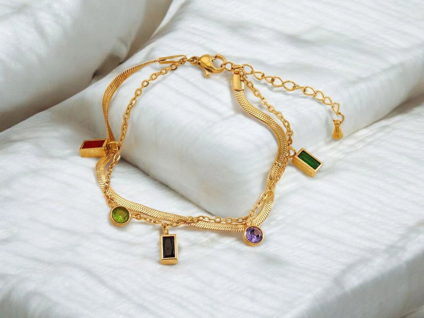 Bright charm bracelet