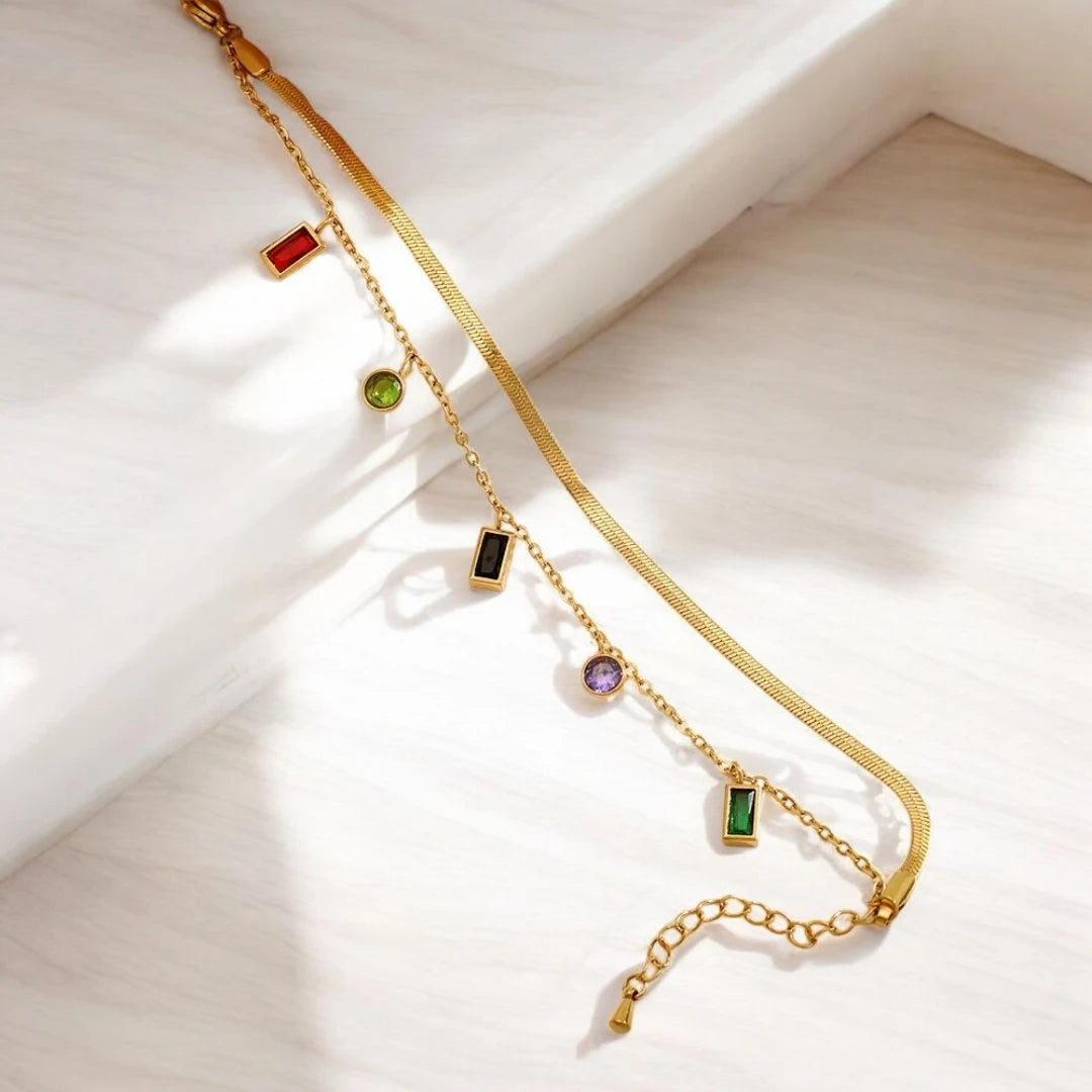 Bright charm bracelet