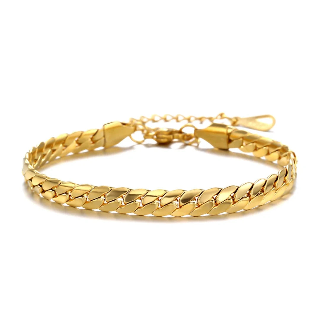 Gourmette bracelet