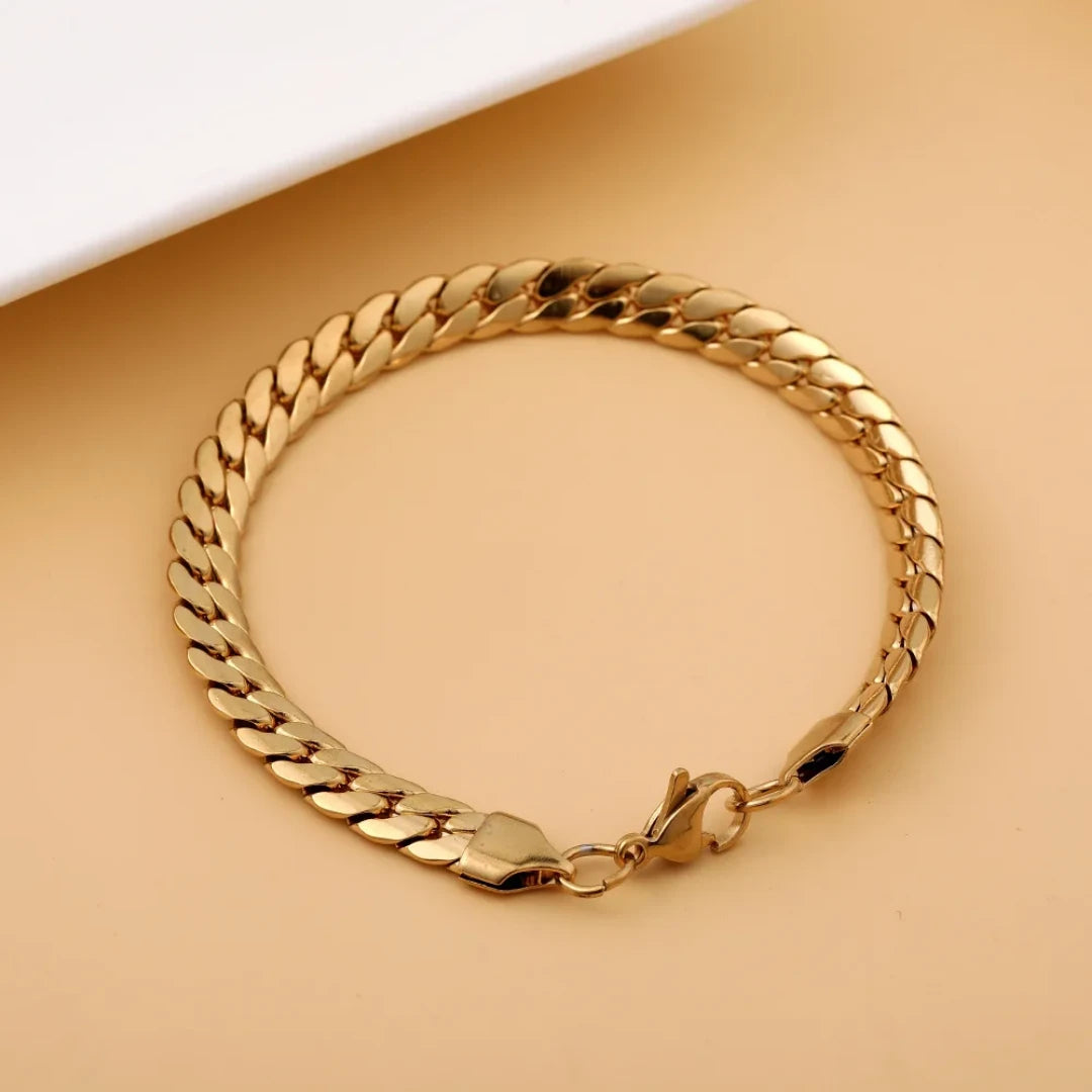 Gourmette bracelet