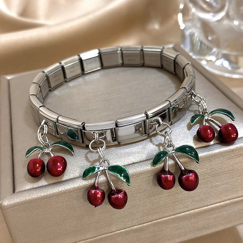Bloom Cherry charms