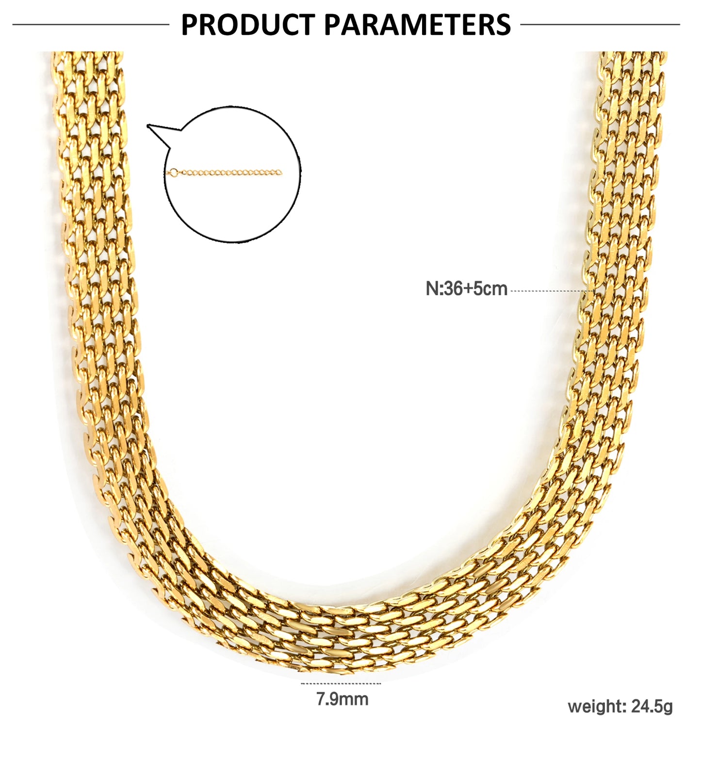 Vintage-style chain