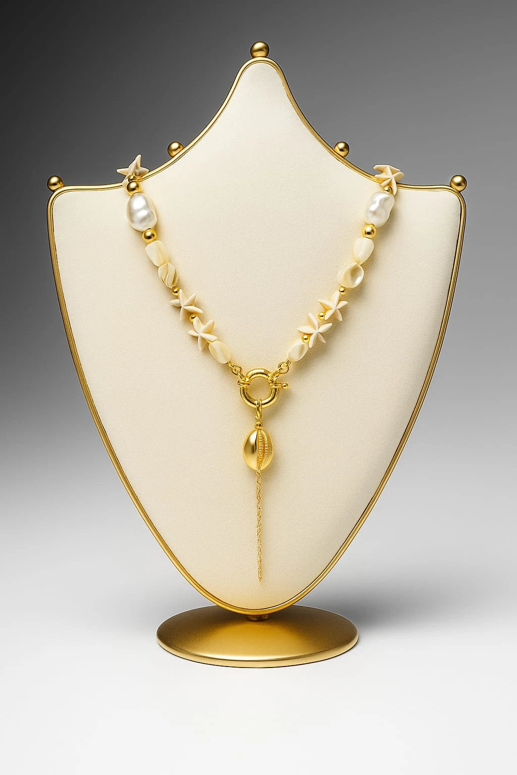 Aqua glow necklace