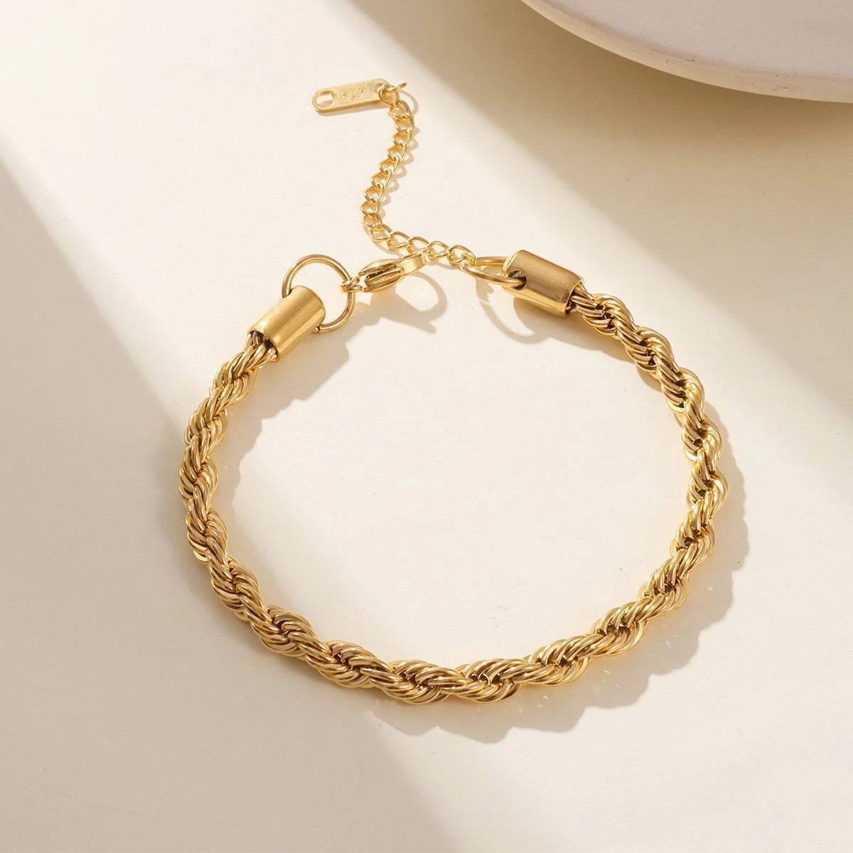 Rope-chain bracelet