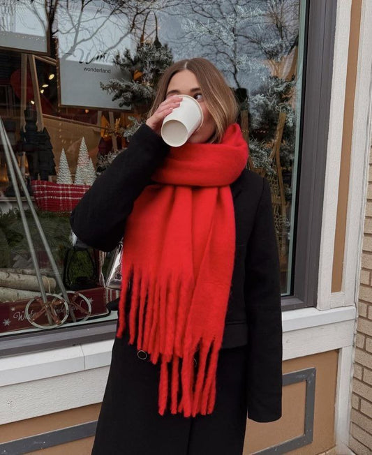 Statement winter shawls