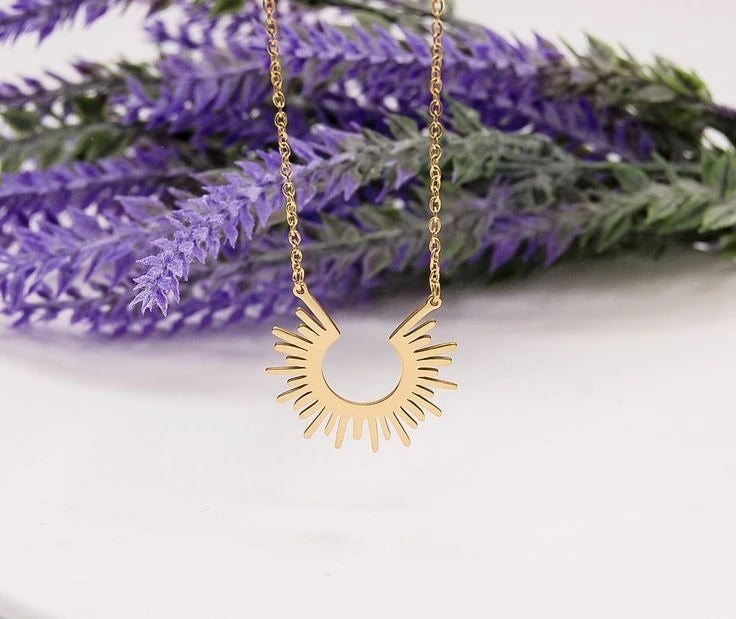 Sun shine in a necklace