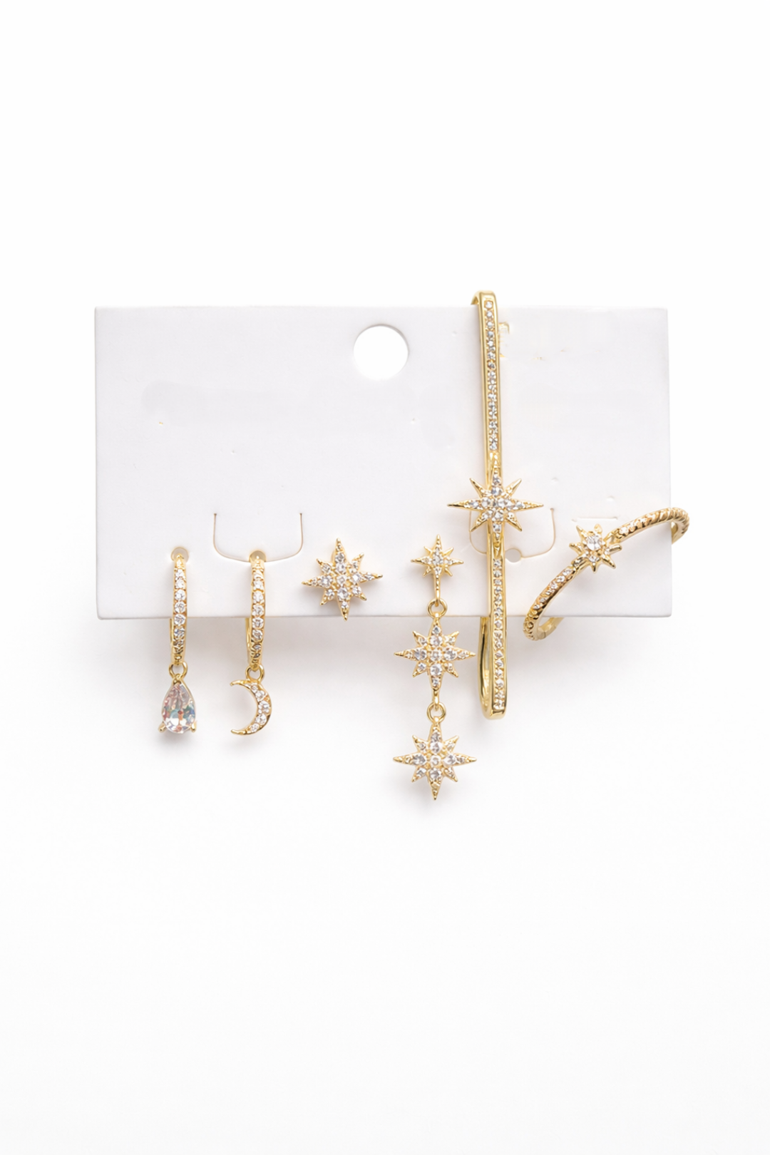 Night stars piercing set