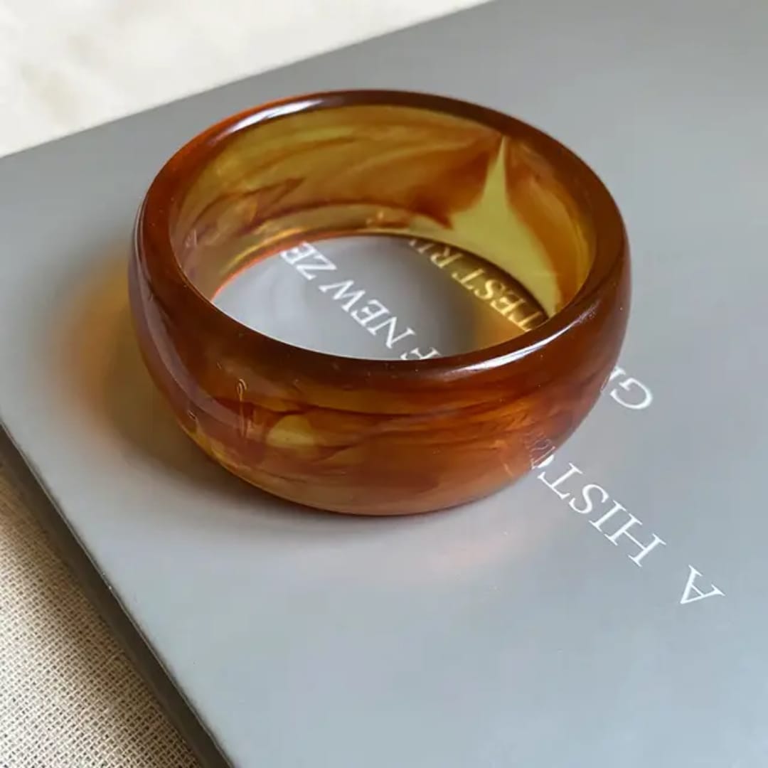 Circular chunky bangle