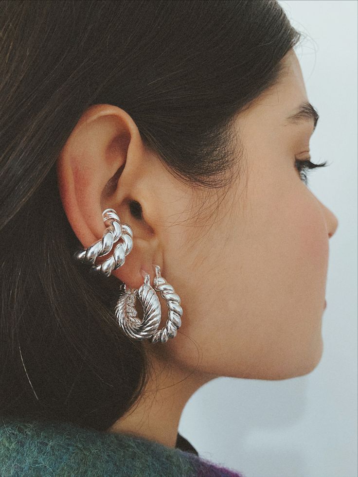 Twisted ear cuffs
