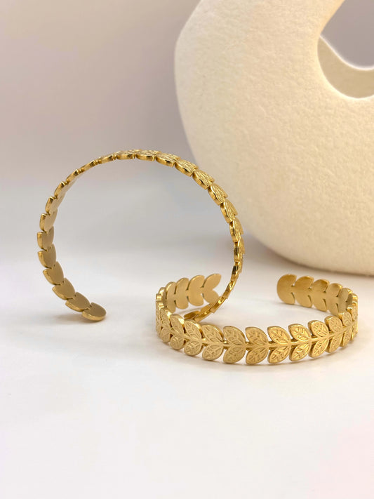 Dancing Leaf bangle