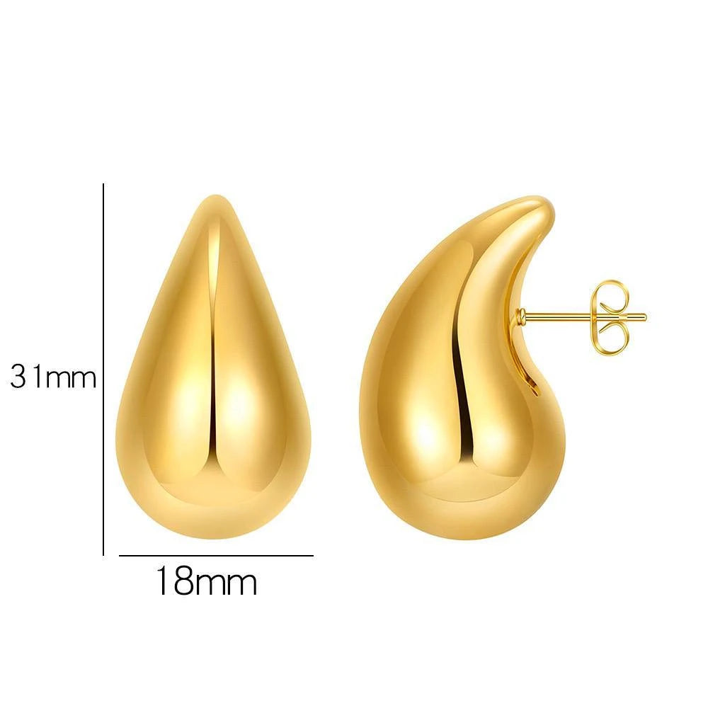 Tear drop earrings