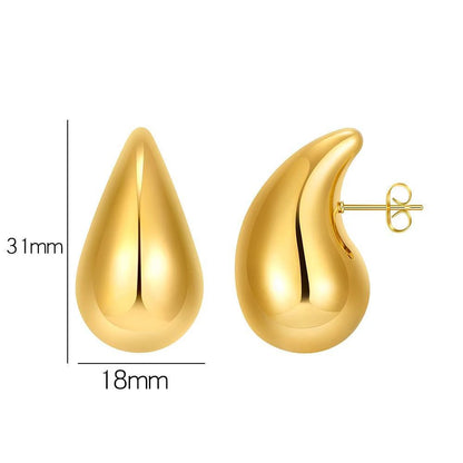 Tear drop earrings