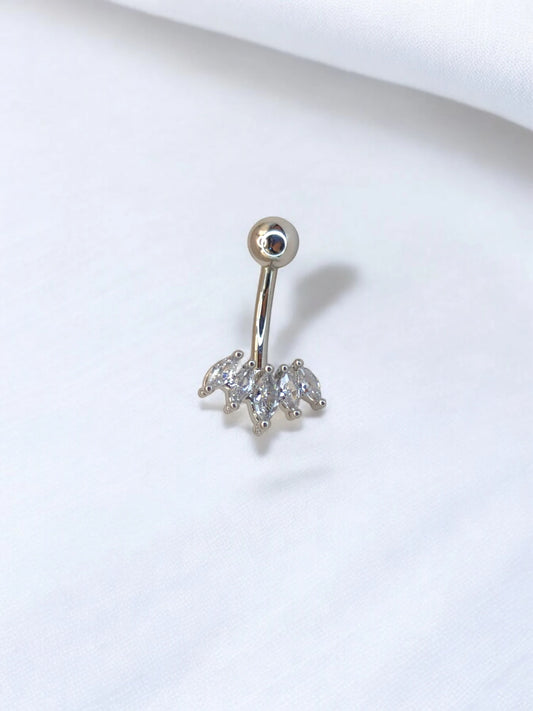 Crystal Belly piercing