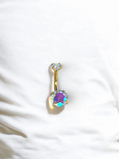 Gold Gym Belly Piercing ( Random choose )