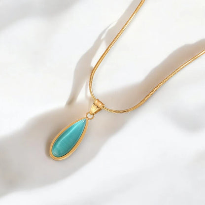 Ocean drop necklace