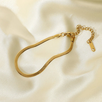 Snake style anklet