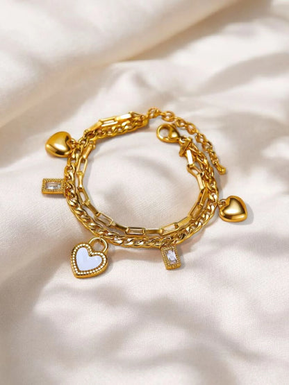 2 Faces love bracelet