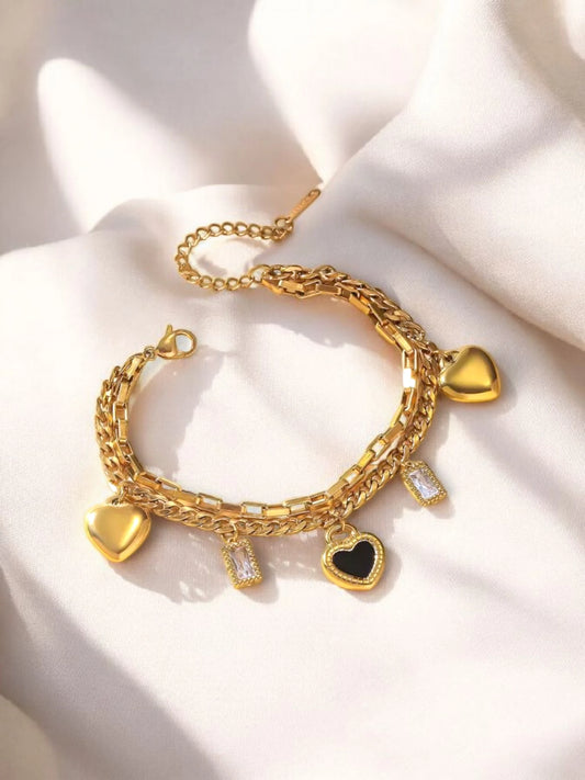 2 Faces love bracelet