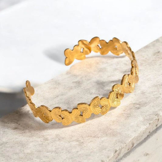 Butterfly bangle