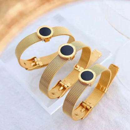 Golden Bulgari bangle