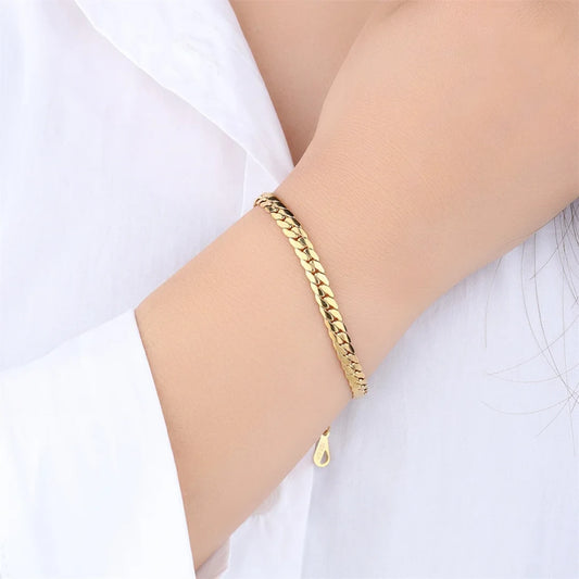 Gourmette bracelet