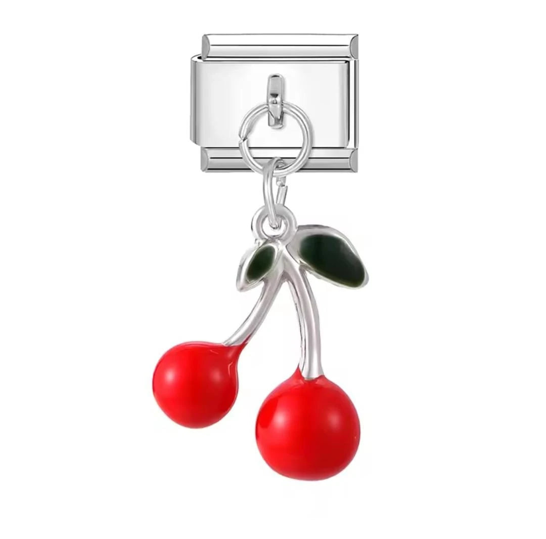 Shiny cherry charm