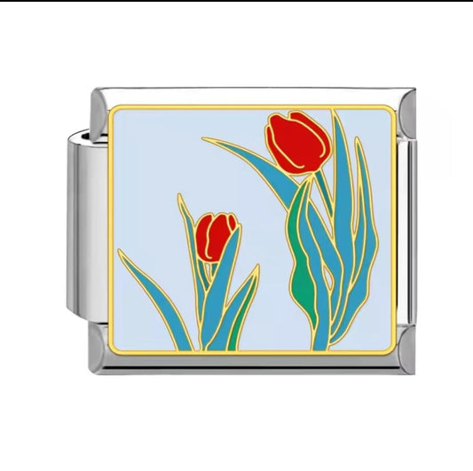 Tulip charm