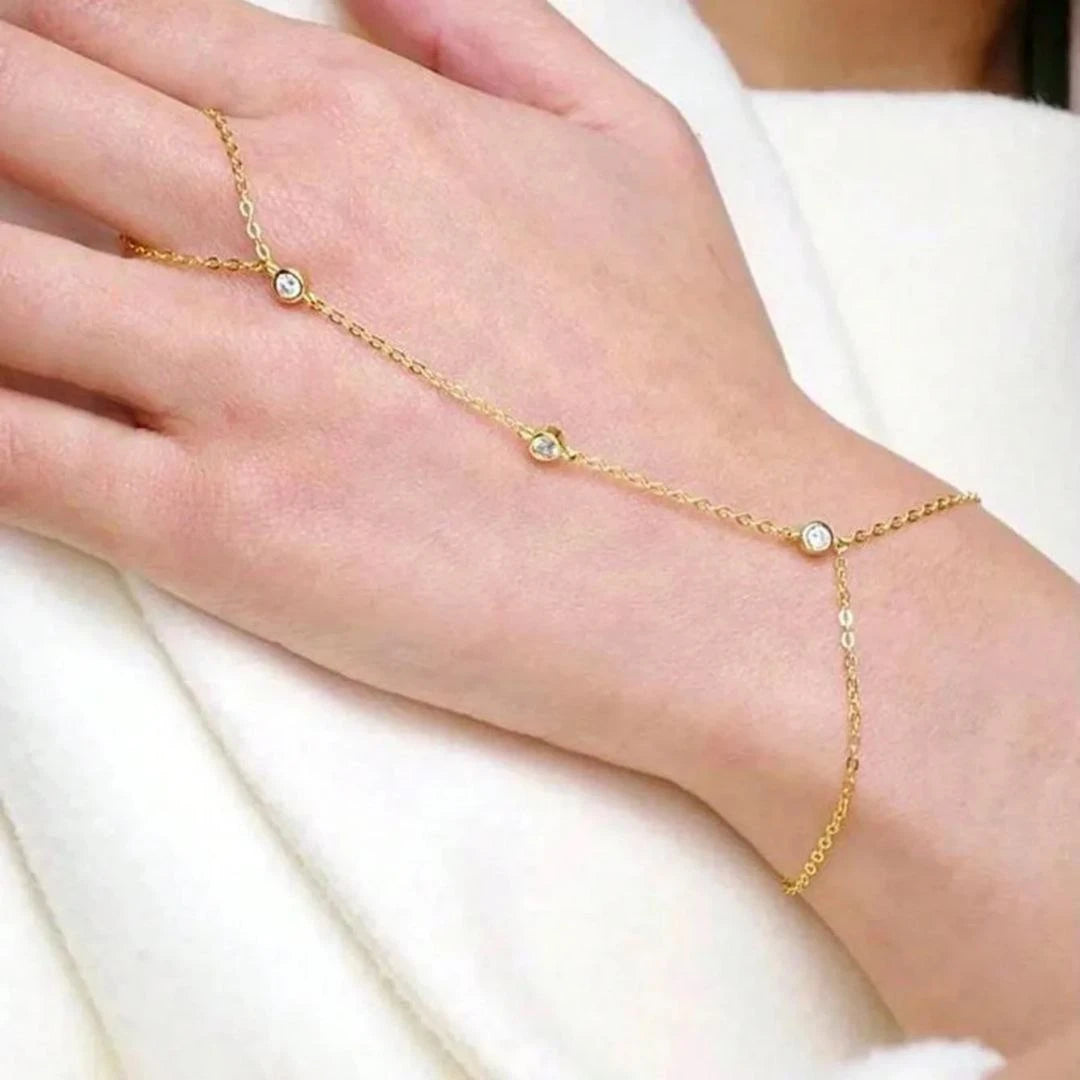 Sparkle hand chain
