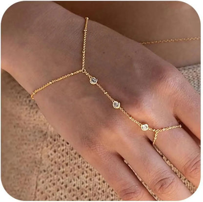 Sparkle hand chain