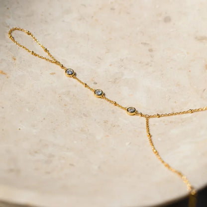 Sparkle hand chain