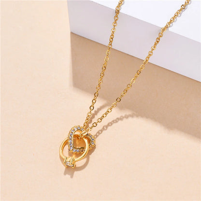 Forever tie necklace