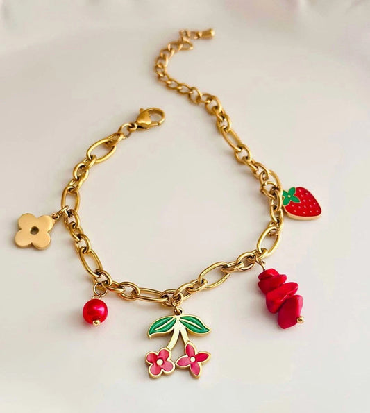 Berry bloom bracelet