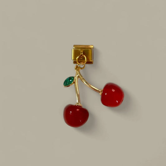Shiny cherry charm