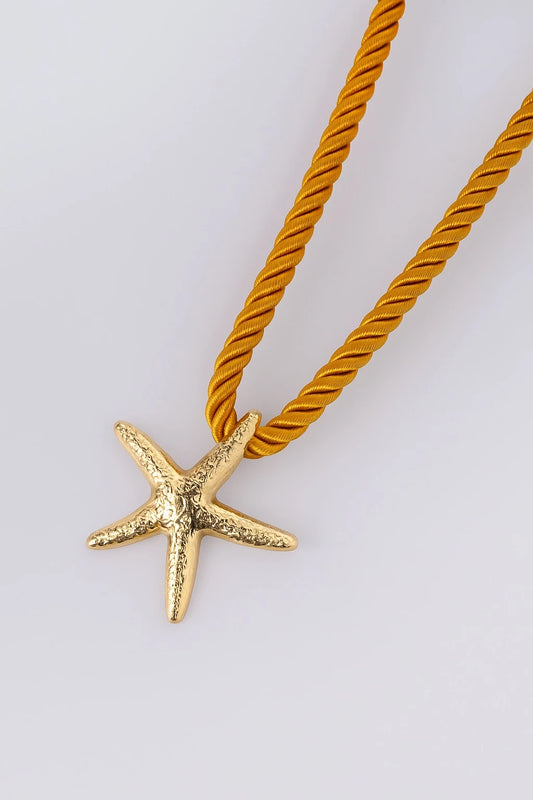 Colorful star necklace
