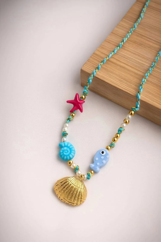 Sea charm necklace