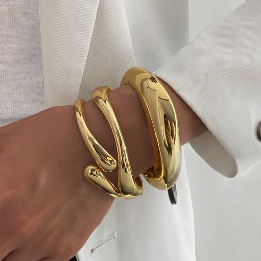 Aria chunky bangles