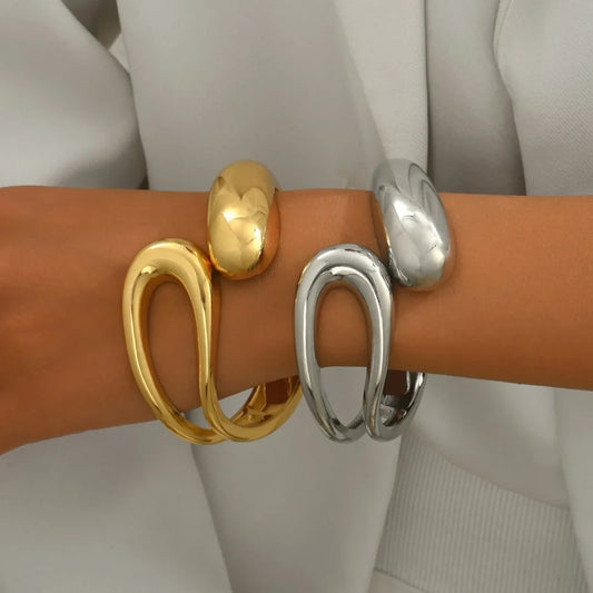 Titan chunky bangle