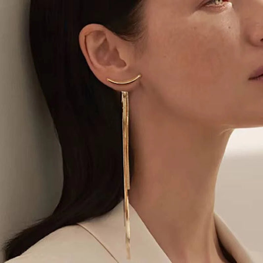 Liner luxe earrings