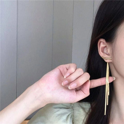 Liner luxe earrings