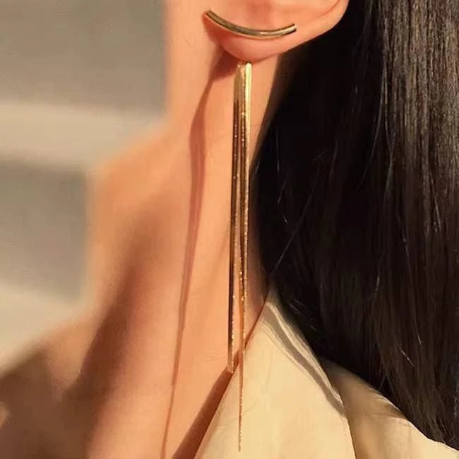 Liner luxe earrings
