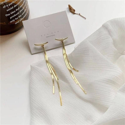Liner luxe earrings