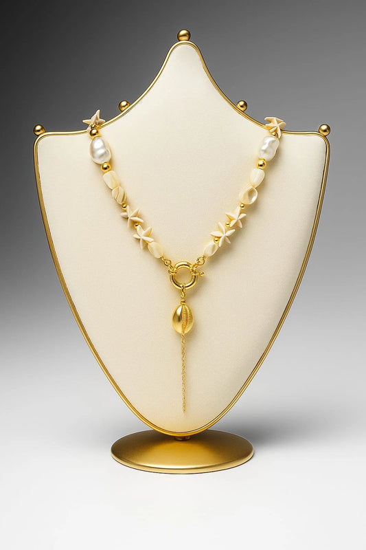 Aqua glow necklace