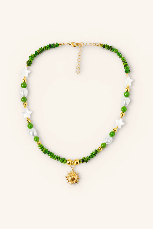 Coastal charm necklace