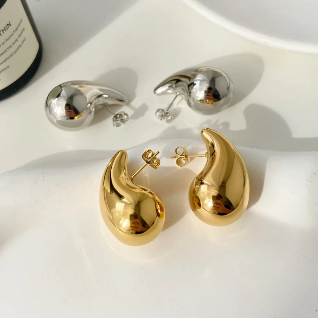 Tear drop earrings
